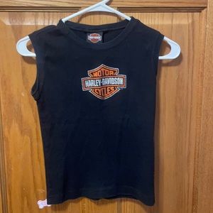 Vintage Harley Davidson muscle tank